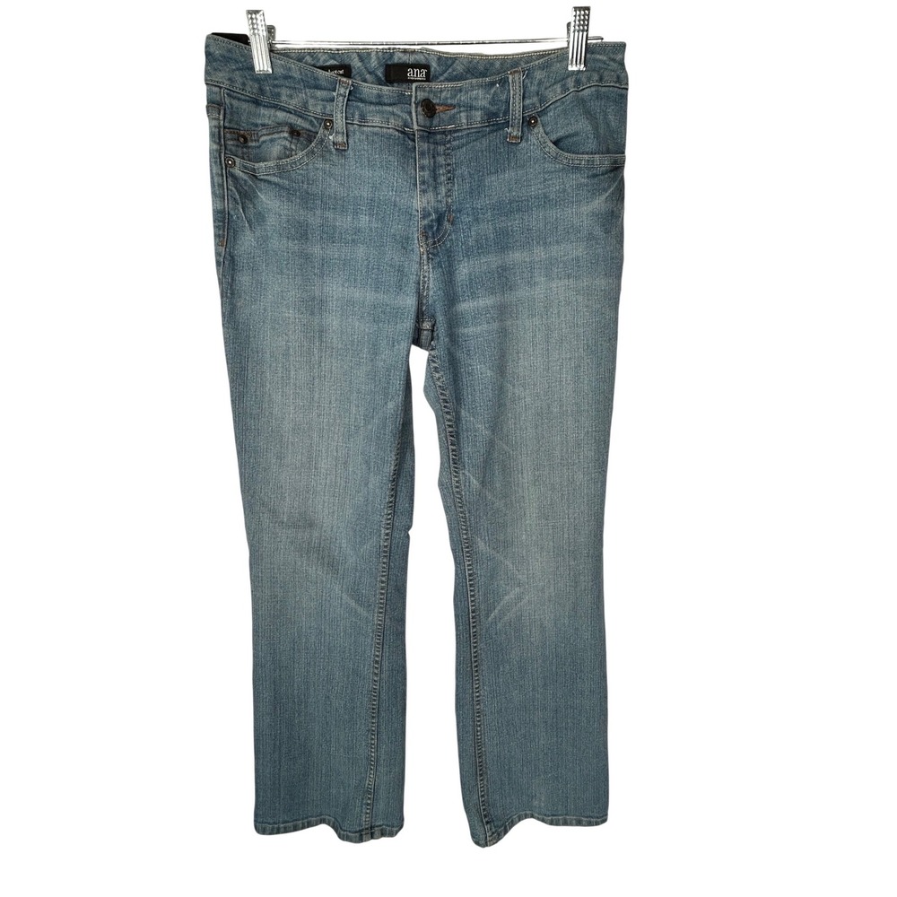 a.n.a A New Approach Modern Bootcut Jeans Riveted Flap Back Pocket Women's 10‎